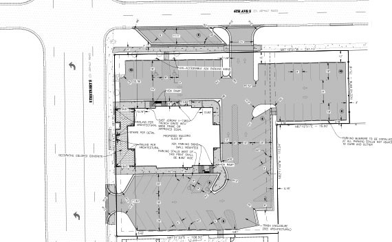 Comstock Commons blueprint | Lowry Engineering