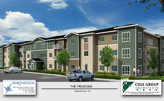 The Meadows apartments in Crookston, MN